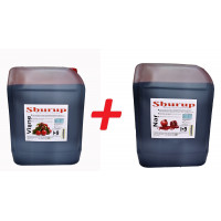 Shurup Konsantre Meyve Aromalı İçecek 2 'Li Vişne + Nar 5,7 kg 1+9 Shurup Konsantre Meyve Aromalı İçecek 2 'Li Vişne + Nar 5,7 kg 1+9